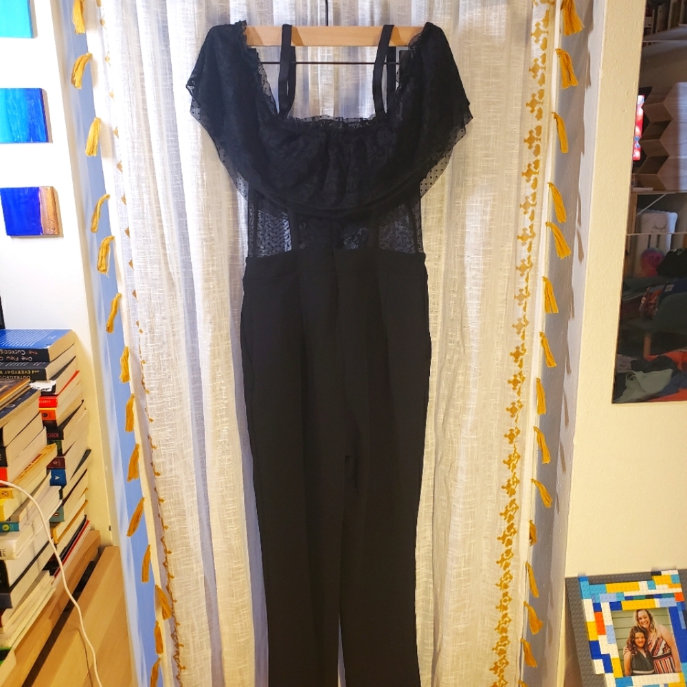 Black cocktail jumper